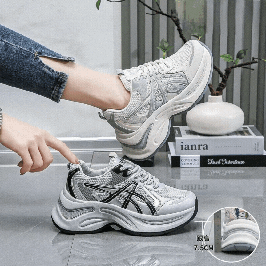 Tenis Calzado Importado Tiger Fashion GRIS